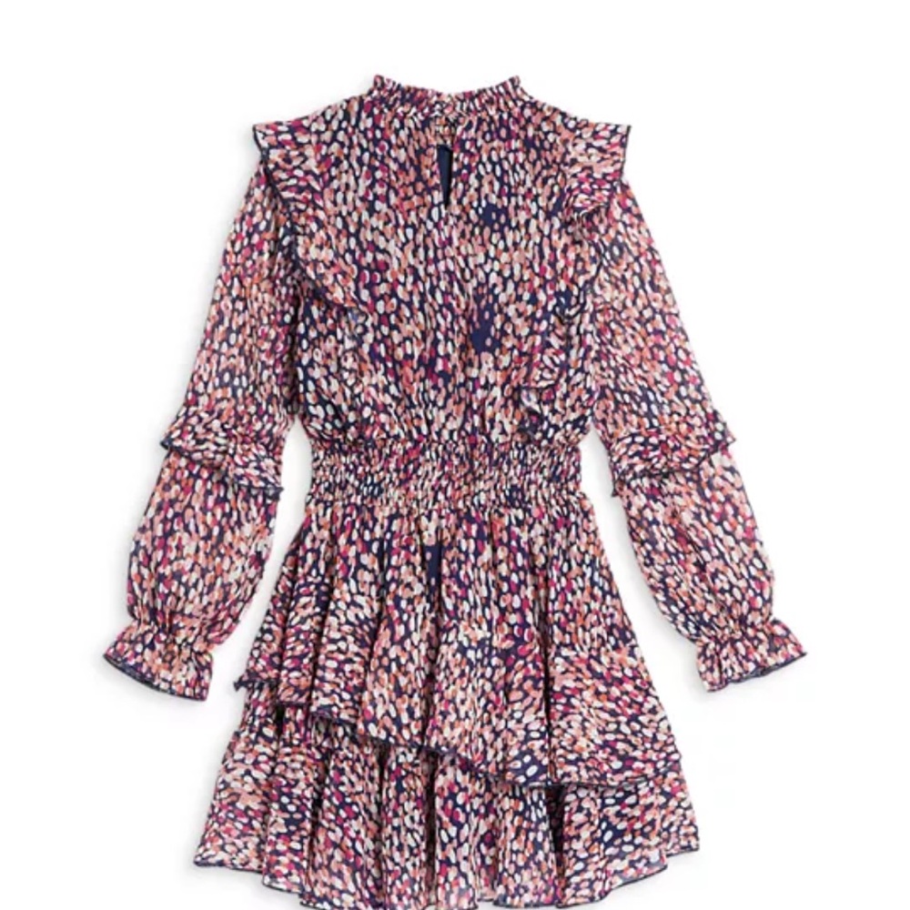 Aqua Girls Ruffle Dress, Girls L